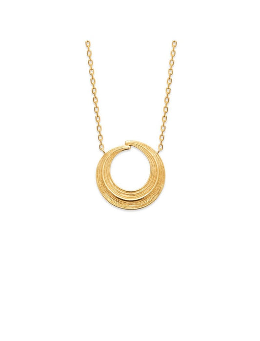 COLLIER Plaqué or - 40+2+3 - ROND