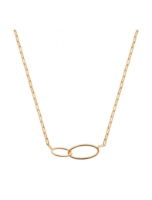 COLLIER Plaqué or - 40+2+3