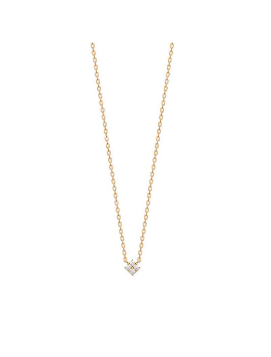 COLLIER40+3+2CM ZIRCONIA