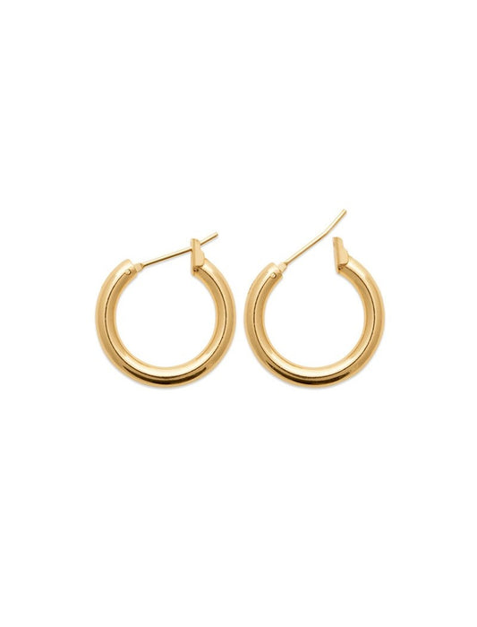 CREOLES Plaqué or - 20MM