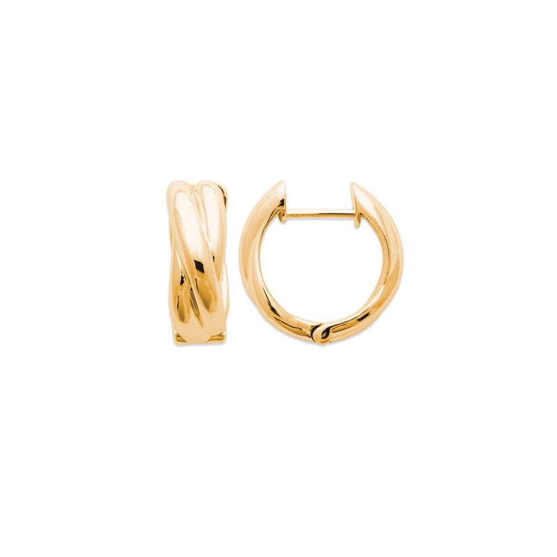 CREOLES Plaqué or - 20 MM