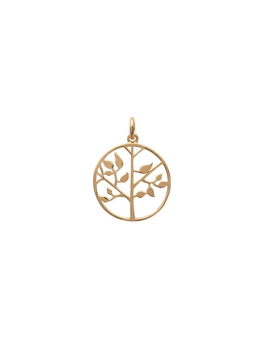 PENDENTIF Plaqué or - ARBRE