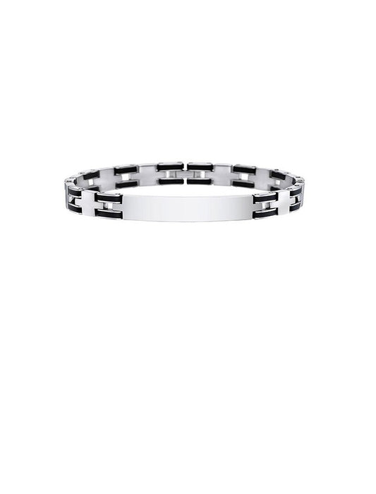 BRACELET STYLE LOTUS  ACIER INOXYDABLE L, HOMME