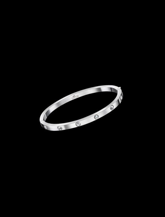 BRACELET STYLE LOTUS  ACIER INOXYDABLE L, FEMME