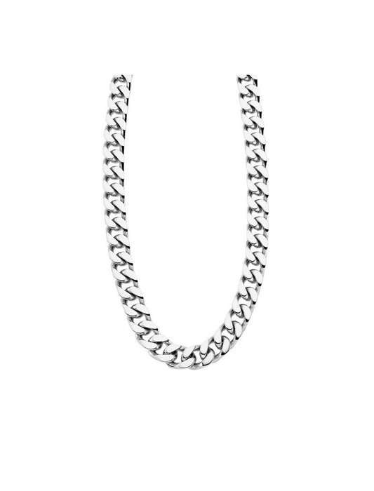 COLLIER CHAÎNE STYLE LOTUS  ACIER INOXYDABLE L, HOMME