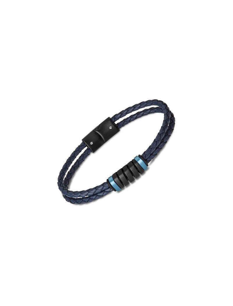 BRACELET HOMME URBAIN STYLE LOTUS  CUIR, HOMME