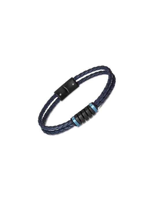 BRACELET HOMME URBAIN STYLE LOTUS  CUIR, HOMME