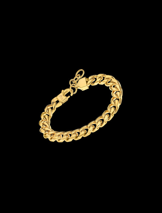 BRACELET CHAÎNE STYLE LOTUS  ACIER INOXYDABLE L, HOMME