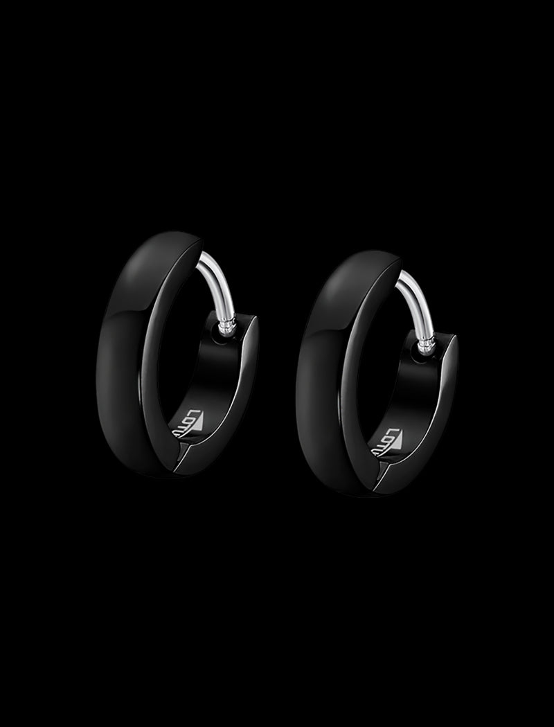 BOUCLES-DOREILLES ACIER INOXYDABLE 316L HOMME