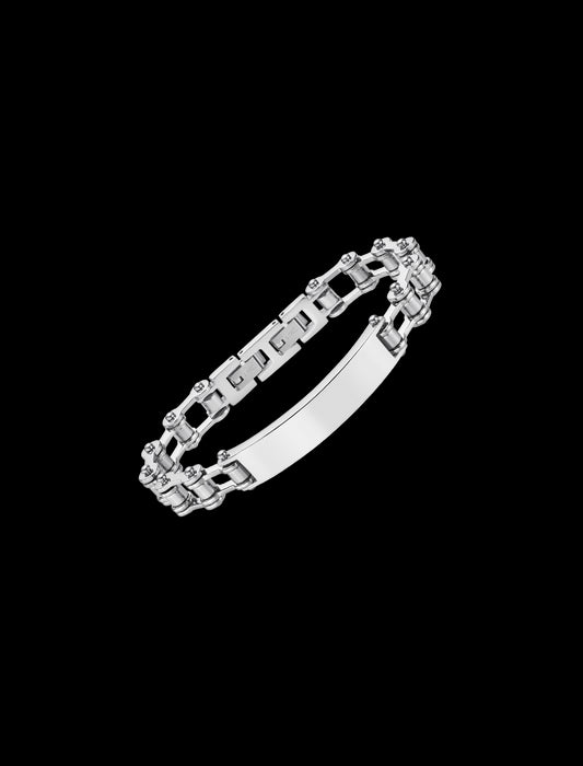 BRACELET LOTUS STYLE  ACIER INOXYDABLE L HOMME