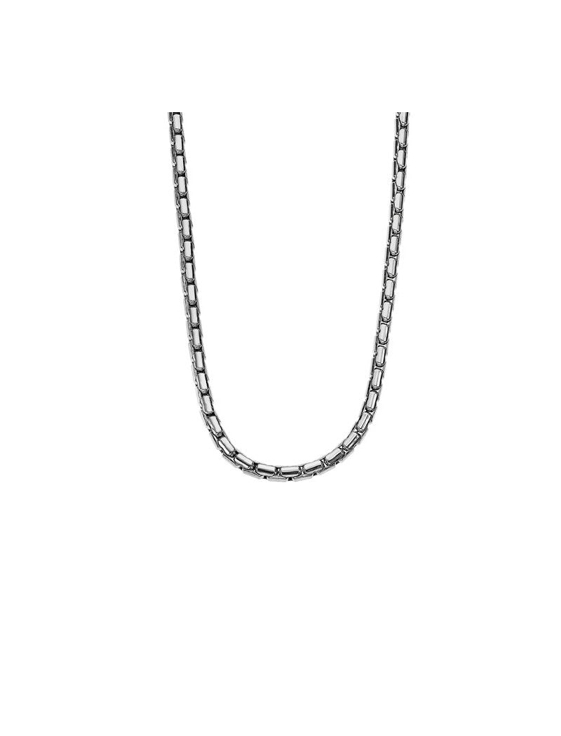 COLLIER STYLE LOTUS  ACIER INOXYDABLE L, HOMME