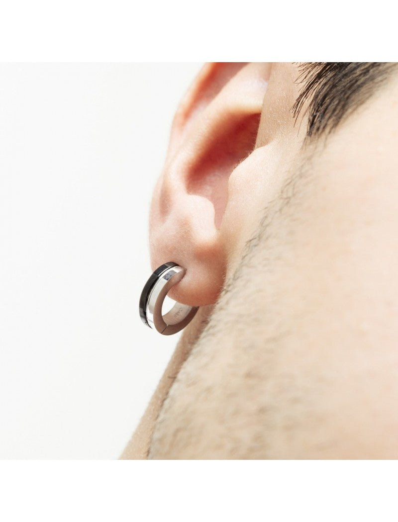 BOUCLES-DOREILLES ACIER INOXYDABLE 316L HOMME
