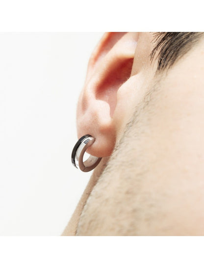 BOUCLES-DOREILLES ACIER INOXYDABLE 316L HOMME