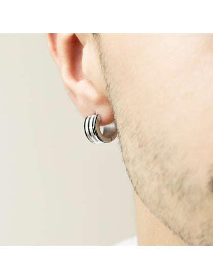 BOUCLES-DOREILLES ACIER INOXYDABLE 316L HOMME