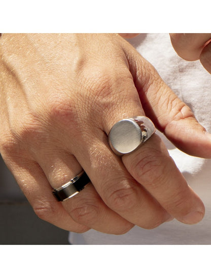 BAGUE ACIER INOXYDABLE, HOMME