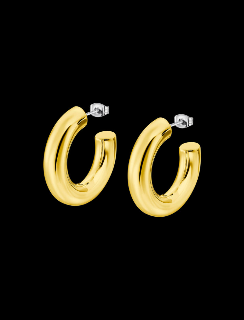 BOUCLES-DOREILLES URBAN WOMAN ACIER INOXYDABLE, FEMME