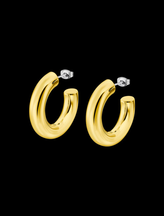 BOUCLES-DOREILLES URBAN WOMAN ACIER INOXYDABLE, FEMME