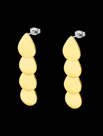 BOUCLES-DOREILLES URBAN WOMAN ACIER INOXYDABLE, FEMME