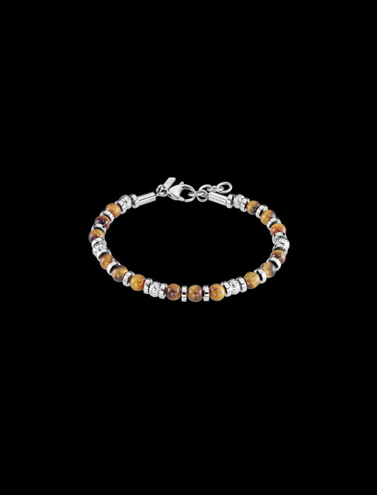 BRACELET LOTUS STYLE  ACIER INOXYDABLE, HOMME