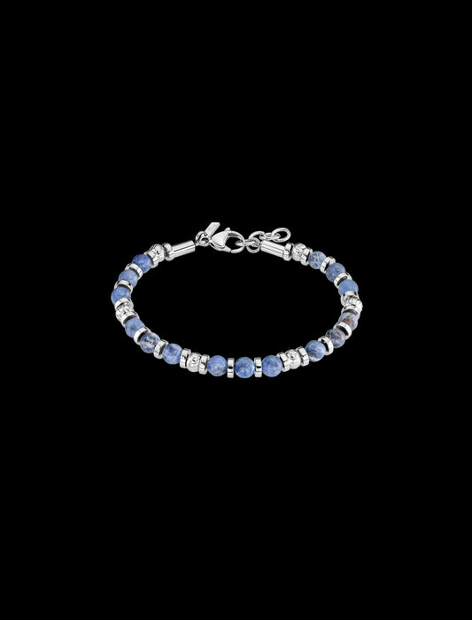 BRACELET LOTUS STYLE  ACIER INOXYDABLE, HOMME