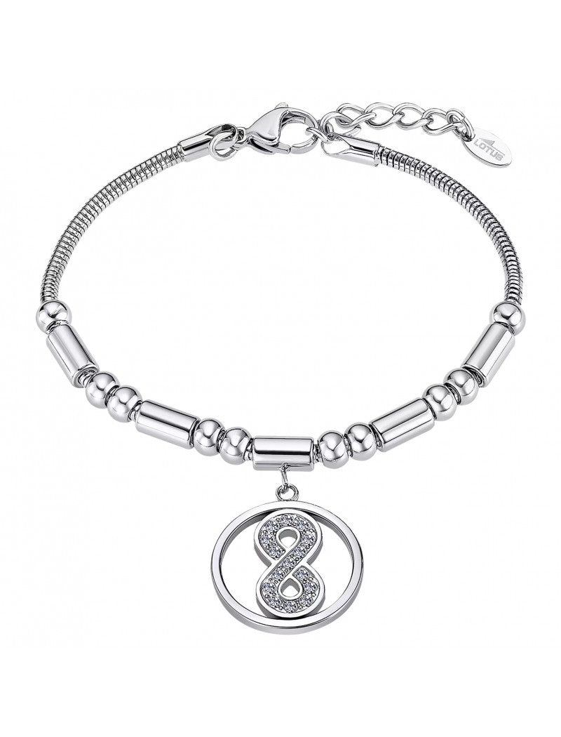 BRACELET INFINI ACIER INOXYDABLE, FEMME