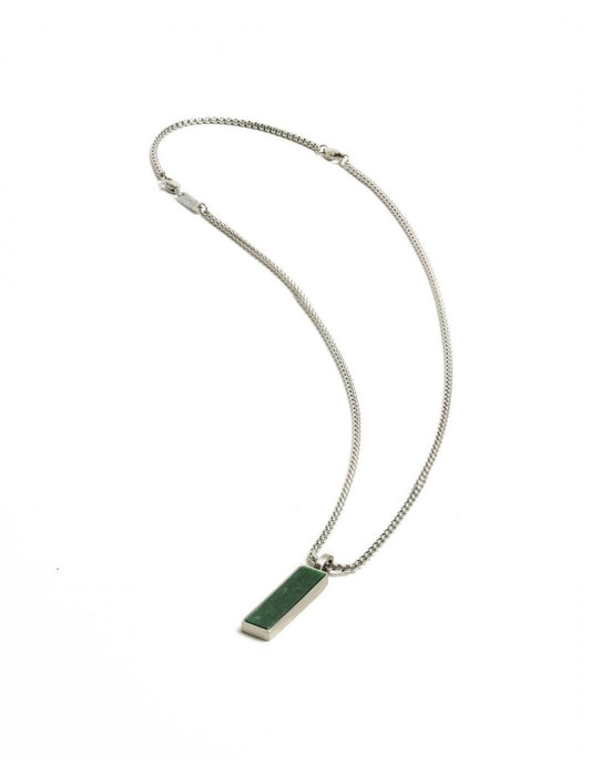 COLLIER GEMINI - ACIER - 45+10 CM