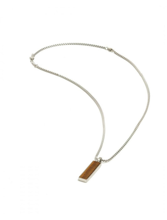 COLLIER GEMINI - ACIER - 45+10 CM